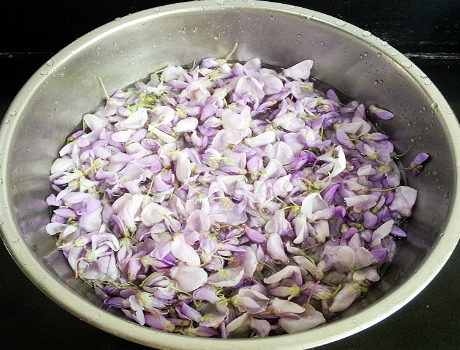 图片[3]-蒸紫藤花的方法： 好吃还饱腹-起舞食谱网