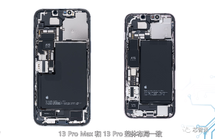 iPhone 13 Pro拆解：升级骁龙X60基带，电池容量提升至3095mAh