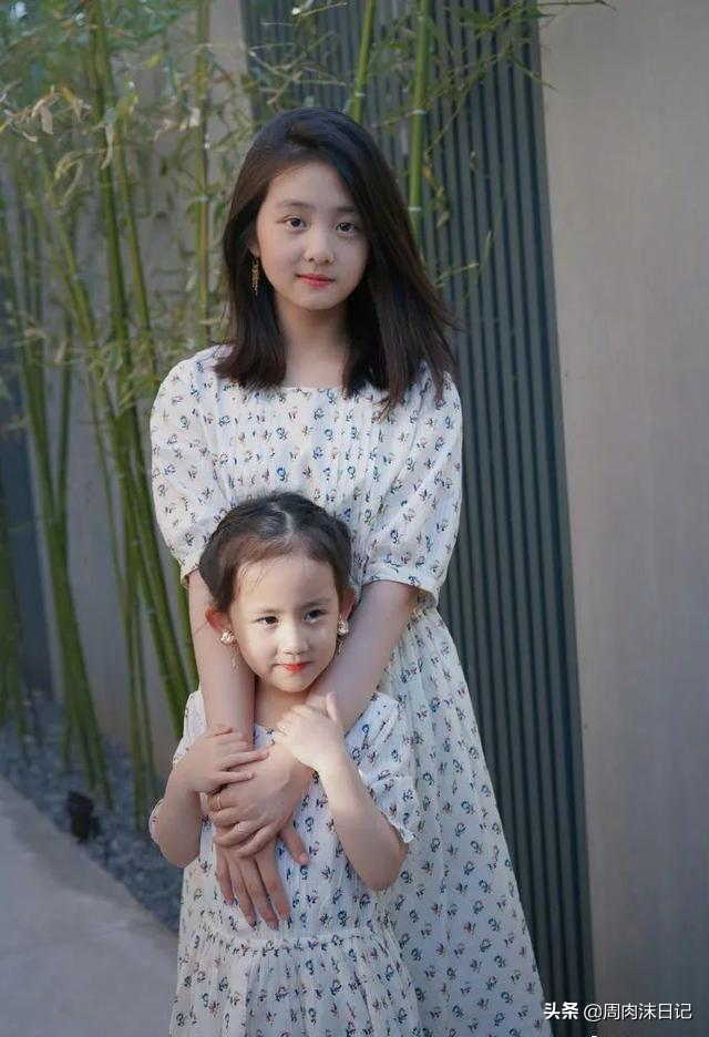 14岁星二代遭热议，露腰还染发，网友：别人家孩