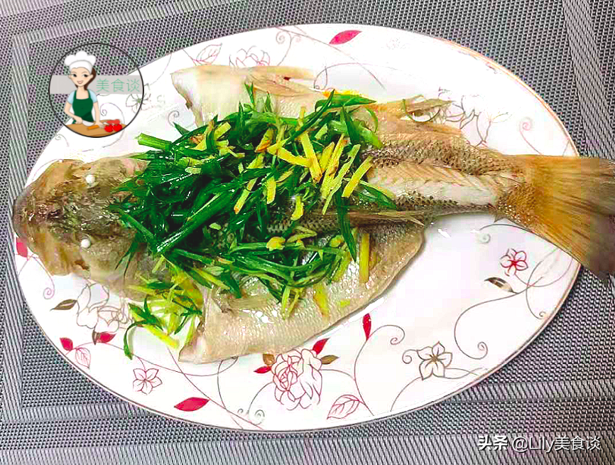 圖片[1]-鹽油水蒸魚做法步驟圖 鮮美營養正當季-起舞食譜網