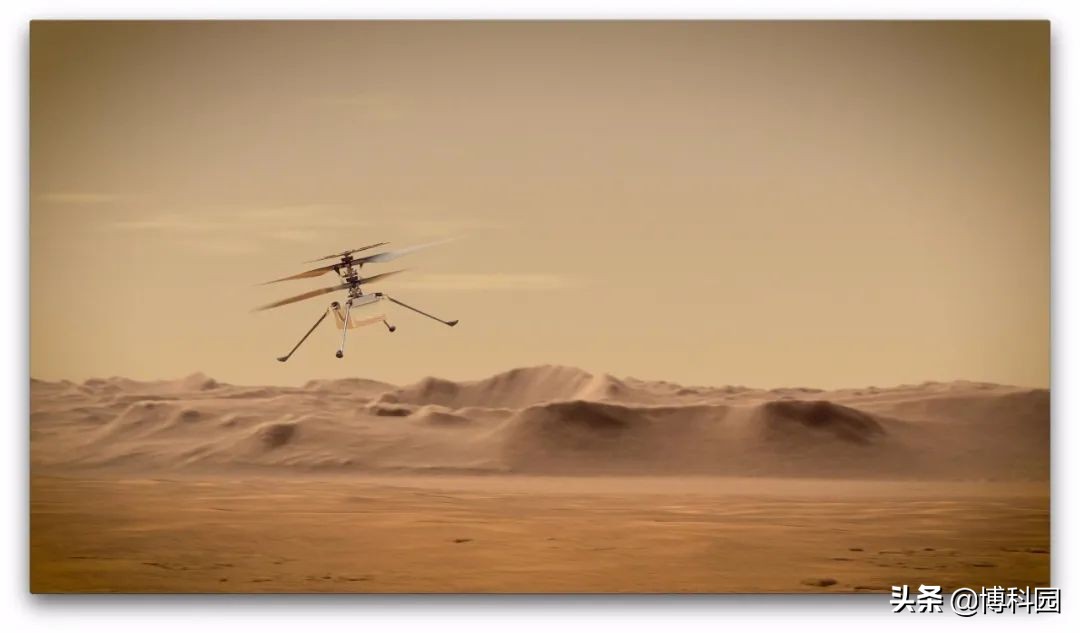 机智号火星直升机，即将翱翔于火星天空，人类首架外星受控飞机