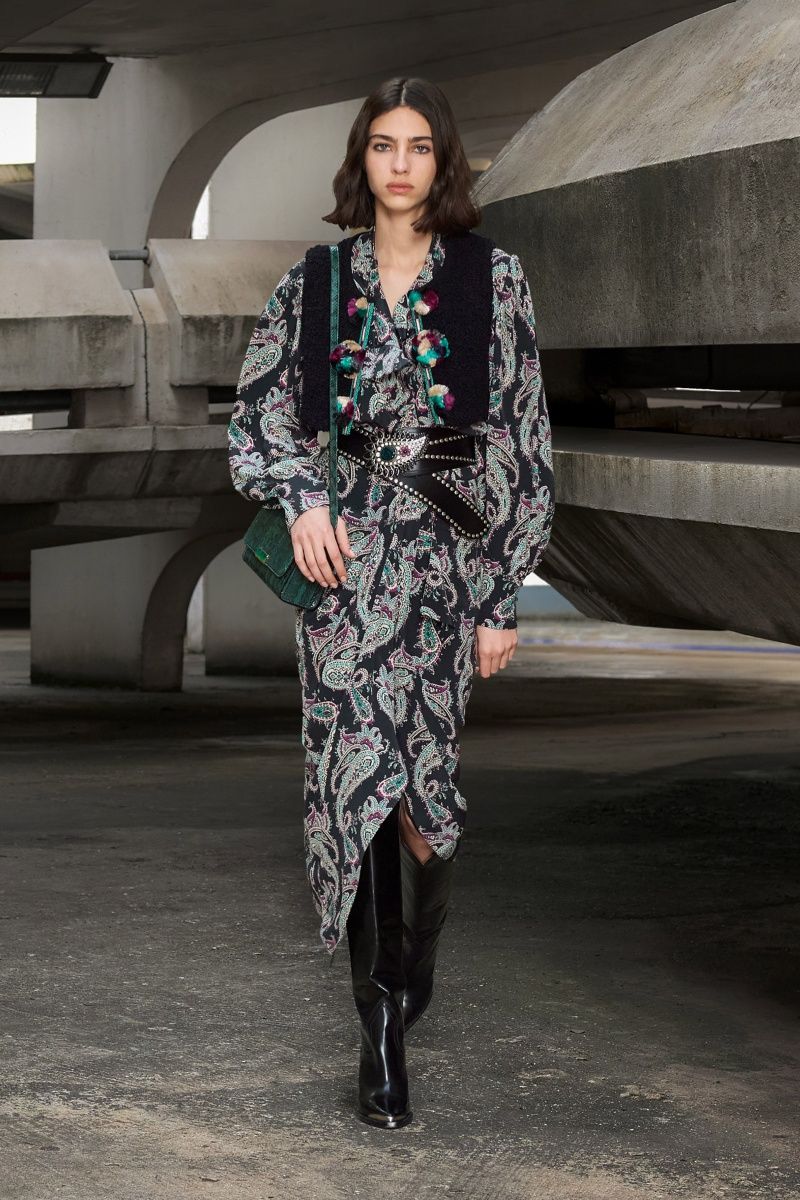 Isabel Marant 2021:佩里斯图案的色彩搭配