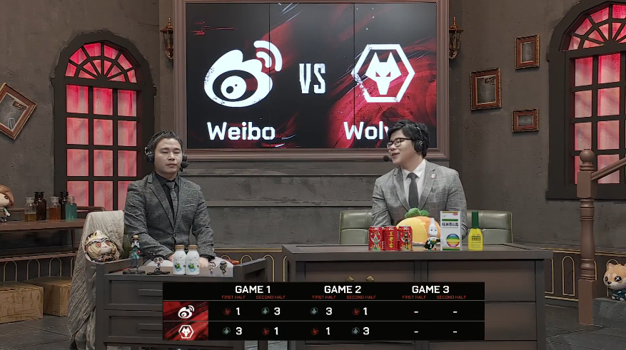 第五人格2021IVL夏季赛常规赛Weibo vs Wolves第二局