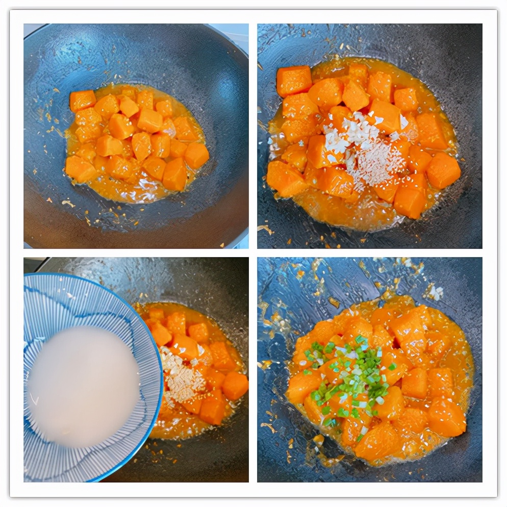 烧南瓜最好吃的做法，2个重点，粉糯香甜入味，比肉还好吃超下饭