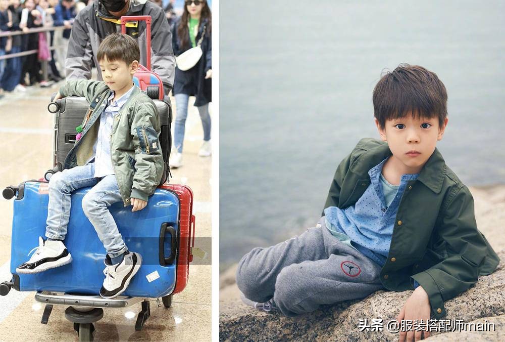 10後都這麼會穿？ 7歲嗯哼私服洋氣不古板，小孩就該有小孩的樣