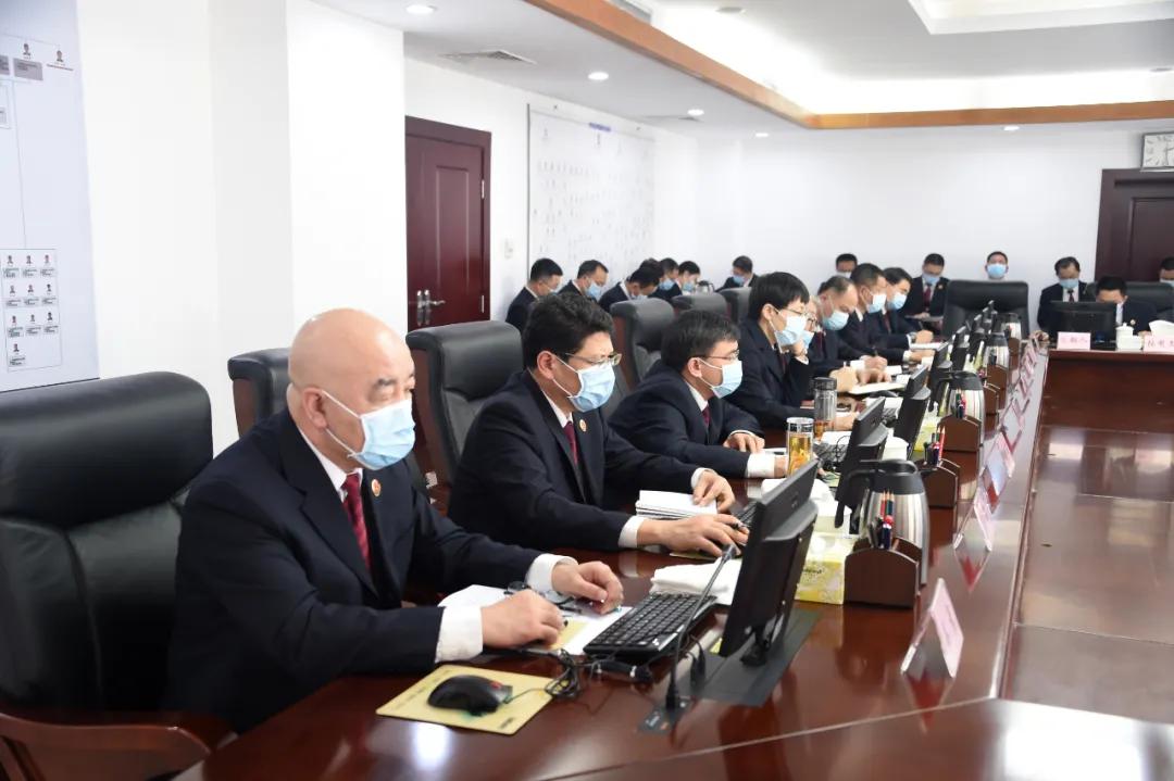 省检察院召开党组扩大会 传达学习省“两会”精神