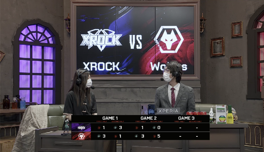 第五人格2021IVL夏季赛常规赛 Wolves vs XROCK 第二局