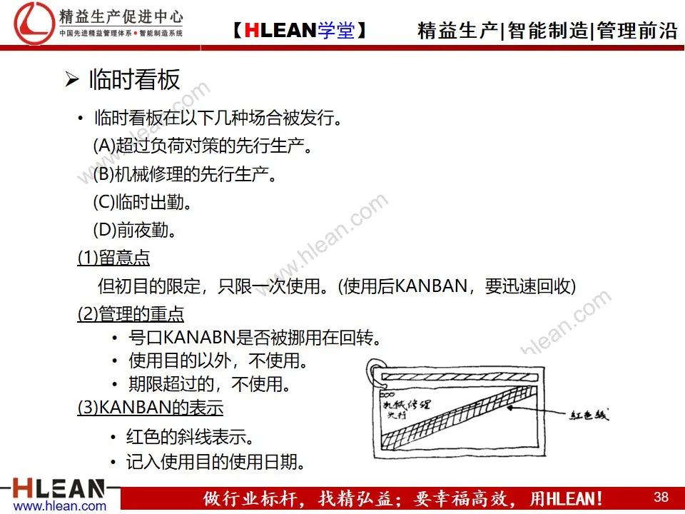 「精益学堂」平准化生产及看板导入