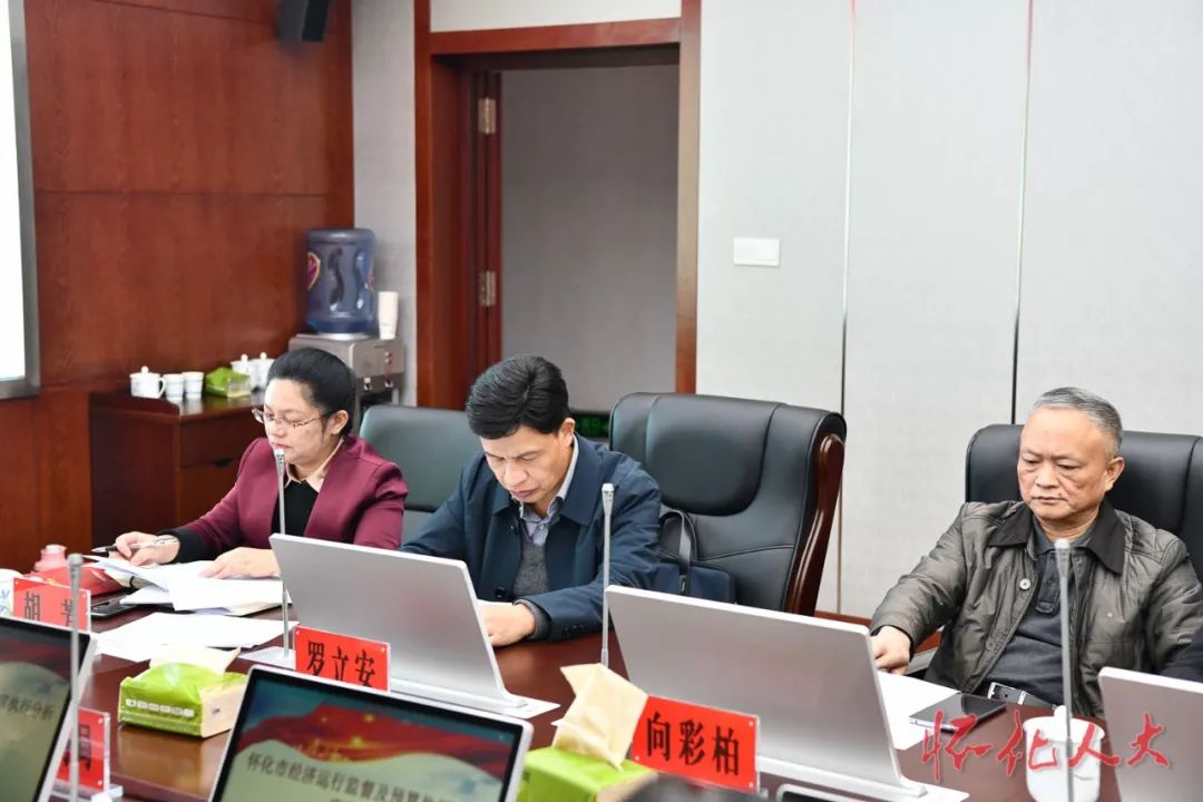 怀化市经济运行监督暨预算执行分析座谈会举行