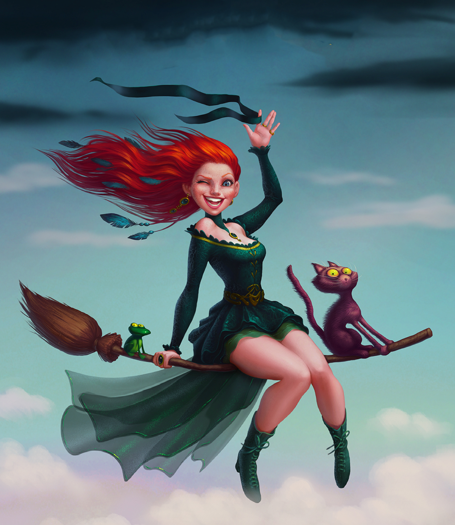 创意插画设计天马行空