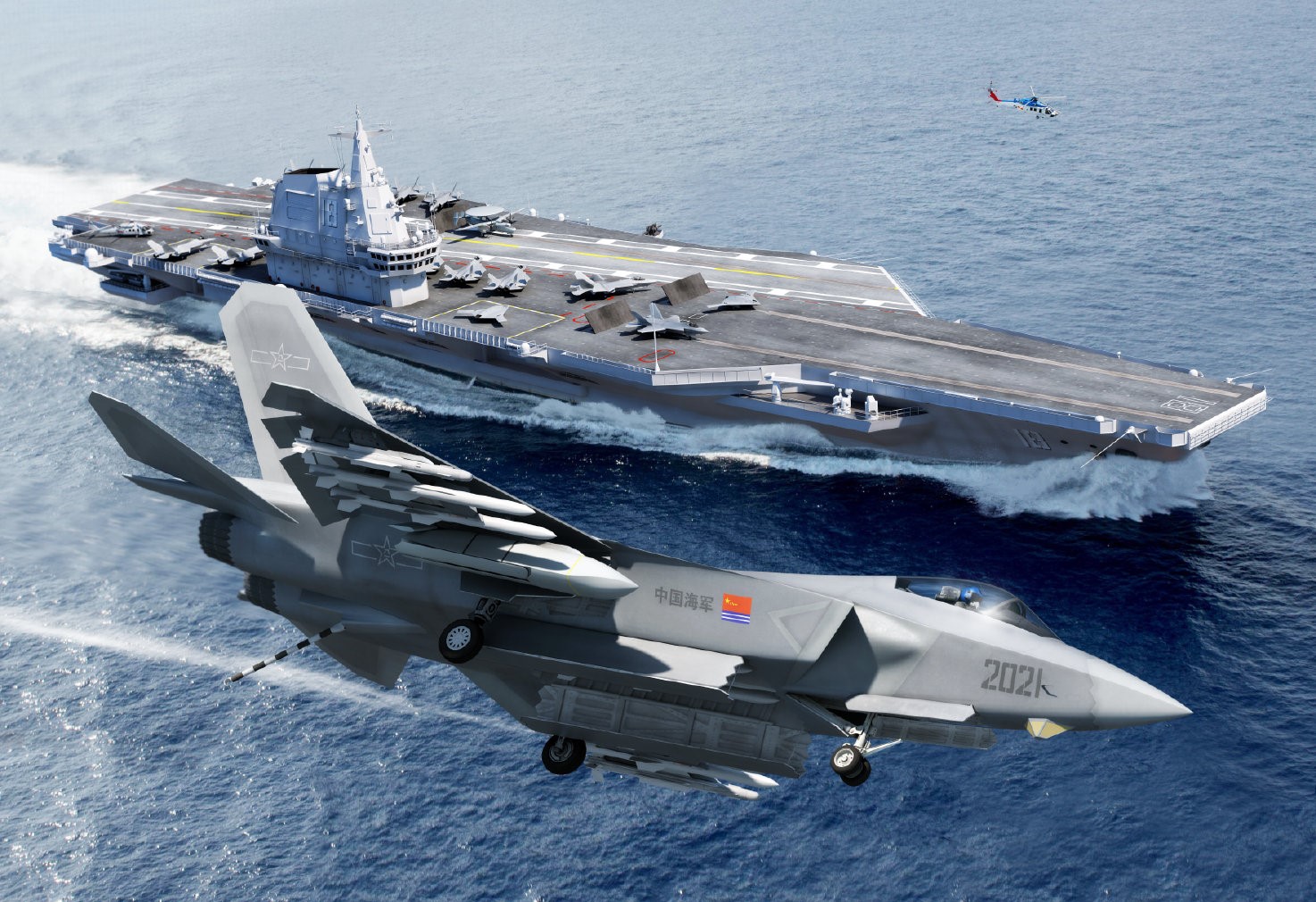 055大驱拉萨舰服役，俄罗斯羡慕不已，网友：买