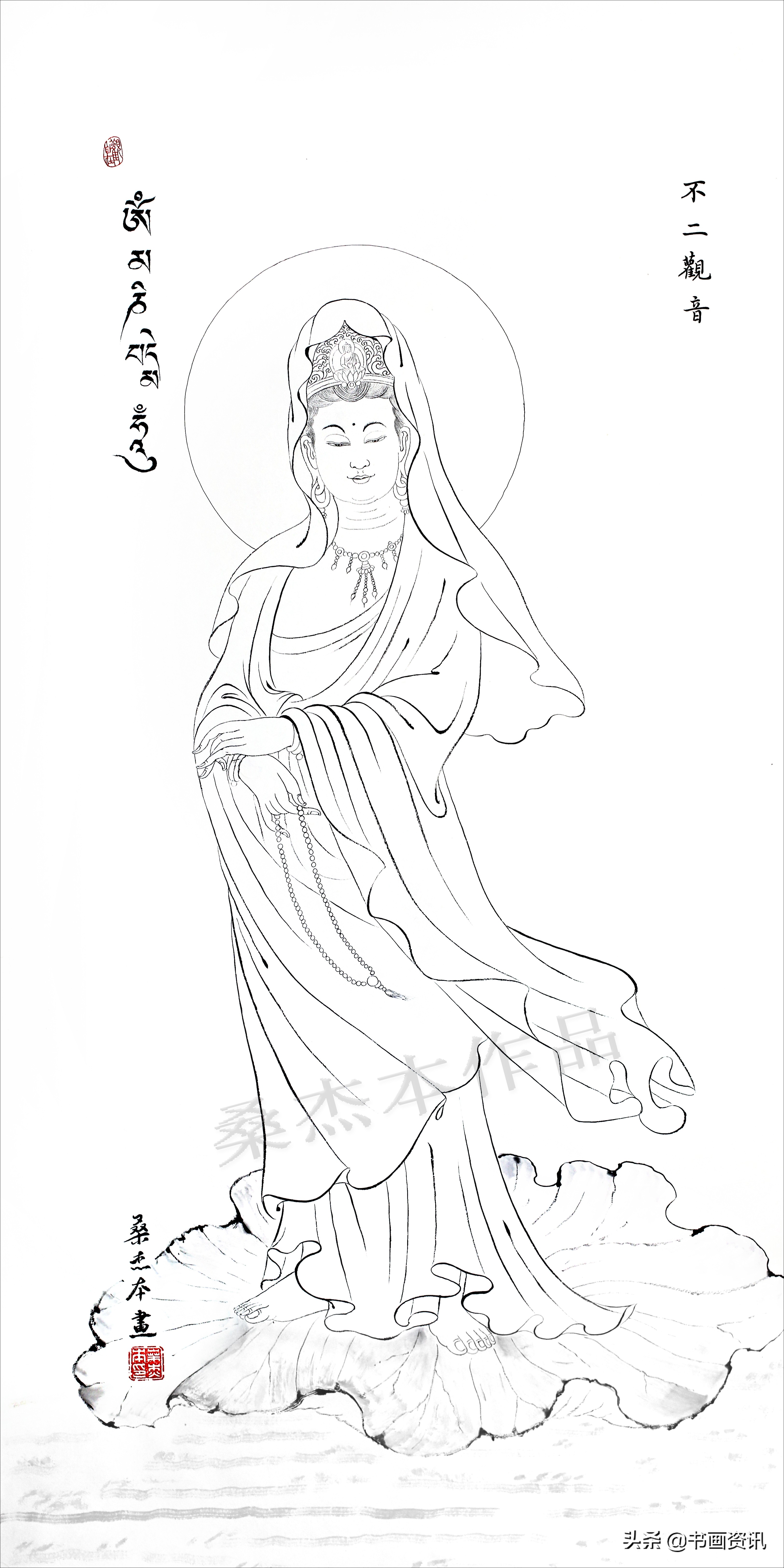 《三十三观音图》感受佛法慈悲与艺术魅力