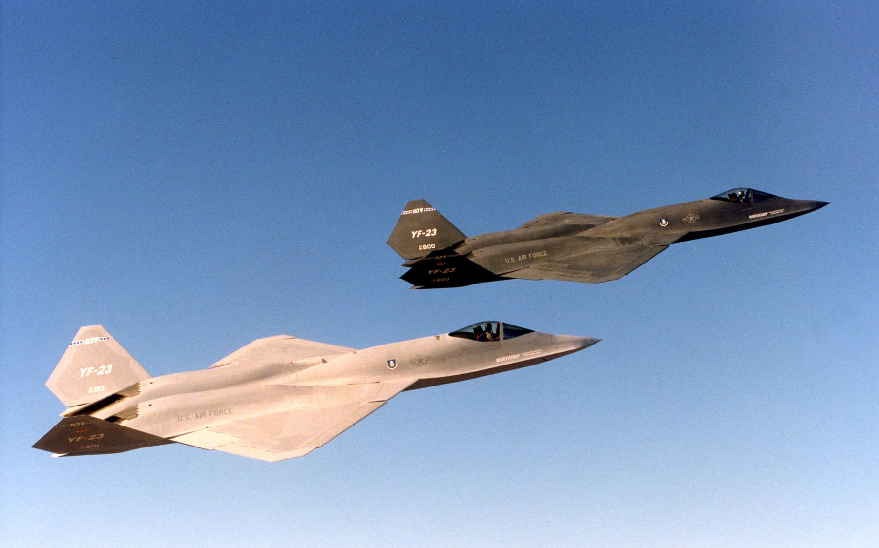 因为太先进被淘汰，失败的王者YF-23到底是什么恐怖的存在？