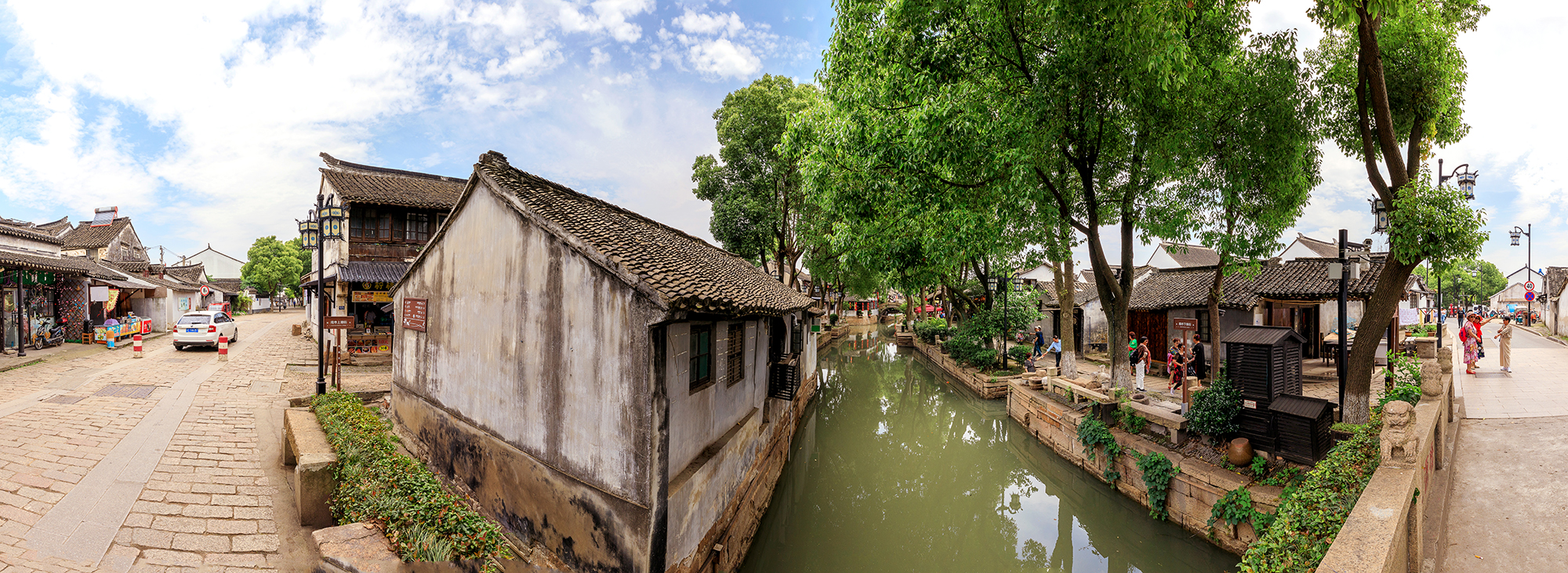你們說的歲月靜好在哪里？我在甪直古鎮(zhèn)，看夏天的風(fēng)吹過