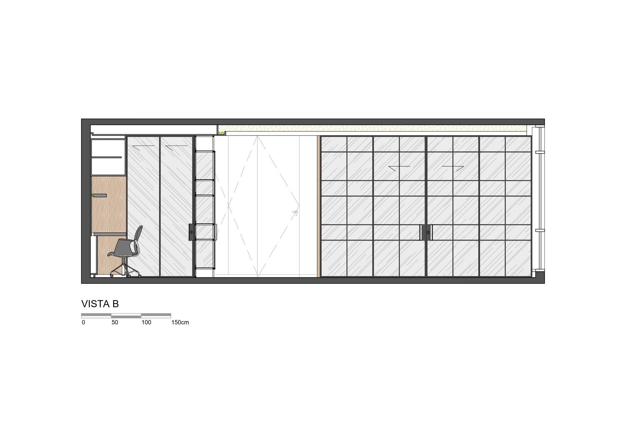 巴西利亚温暖明亮的水泥公寓，120m²三居改一居，向现代主义致敬