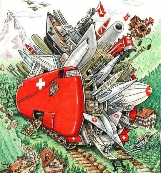 瑞士为啥能永久中立？