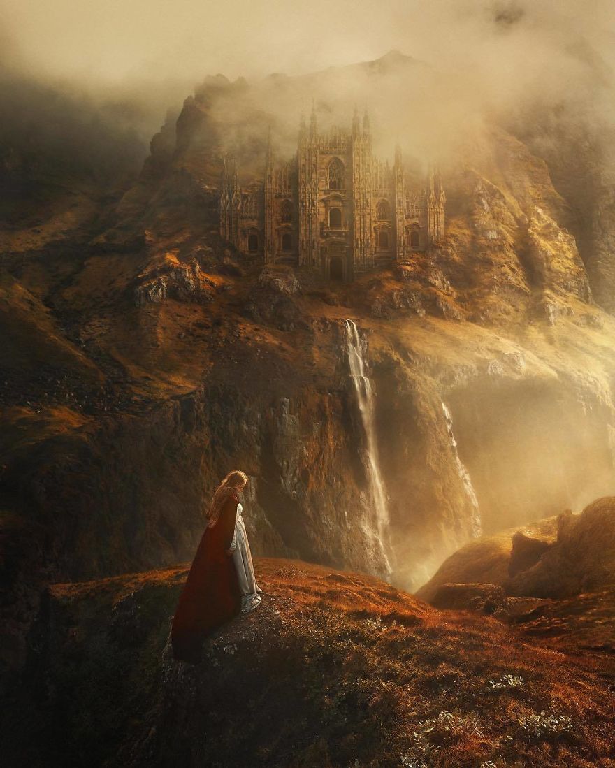 Annulus of 36 pieces of husband and wife swims world trip is illuminated, beauty of every Zhang Dou becomes fairy tale world, 