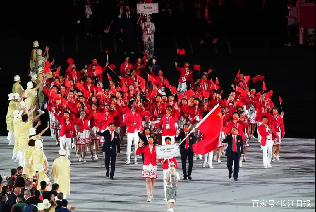 入场了刚刚在日本东京举行第32届夏季奥林匹克运动会开幕式北京时间