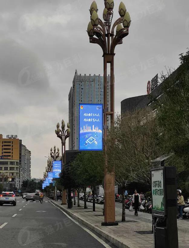 智慧城市蓬勃发展 LED智慧灯杆屏应用势不可挡