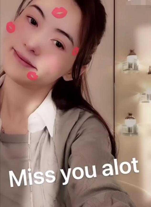 张柏芝罕见晒娃，目送11岁儿子上学并索吻，拍摄角度引网友关心