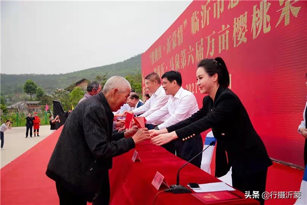 临沂市慈善捐赠义卖活动暨临沂马泉第六届万亩樱桃采摘文化节开幕