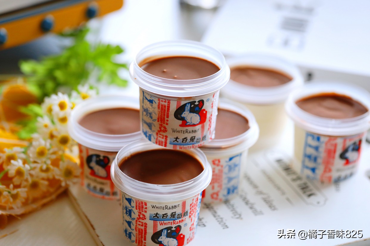 大白兔别再直接吃了，做成冰淇淋，细腻丝滑入口即化，做法超简单