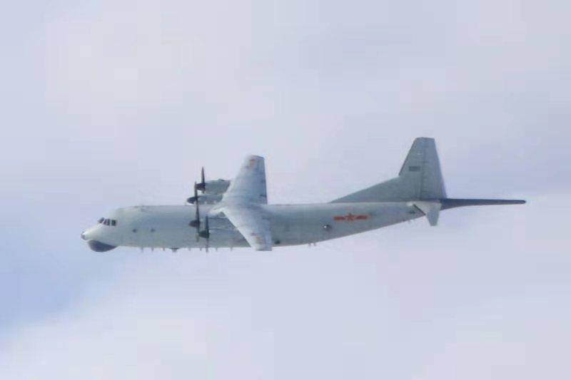 美國駐聯合國大使不來，解放軍軍機照樣來台灣西南空域打卡