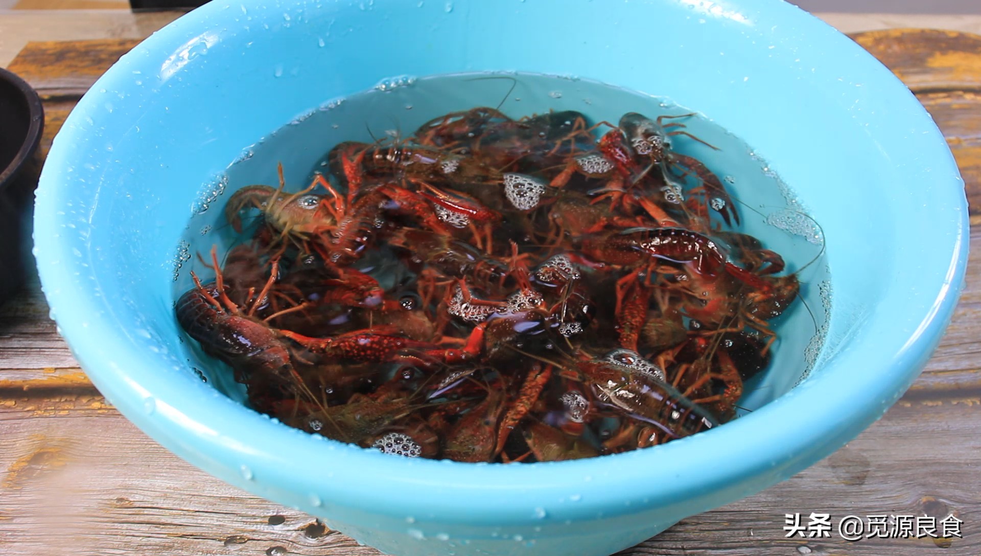 夏天这样吃小龙虾最省事，清蒸后再做成蒜蓉，一次一大锅都不够吃