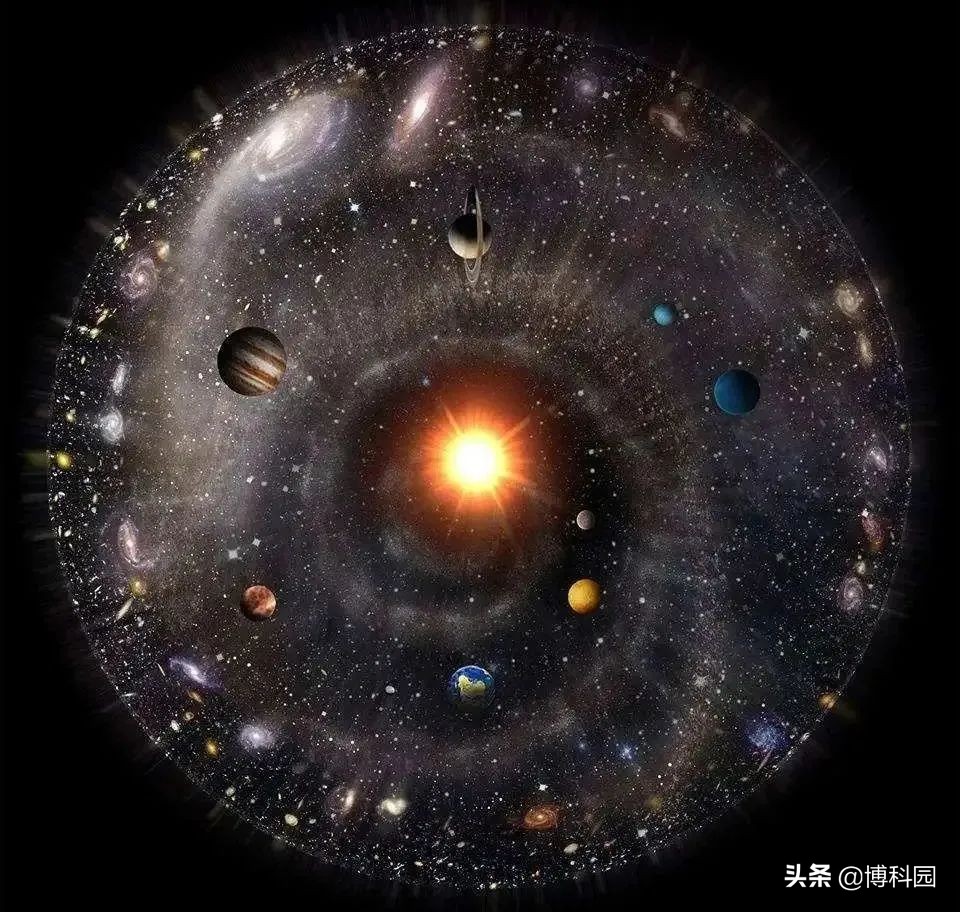 哈勃拍摄1500万光年外的星系时，还同时看到太阳系的两颗小行星