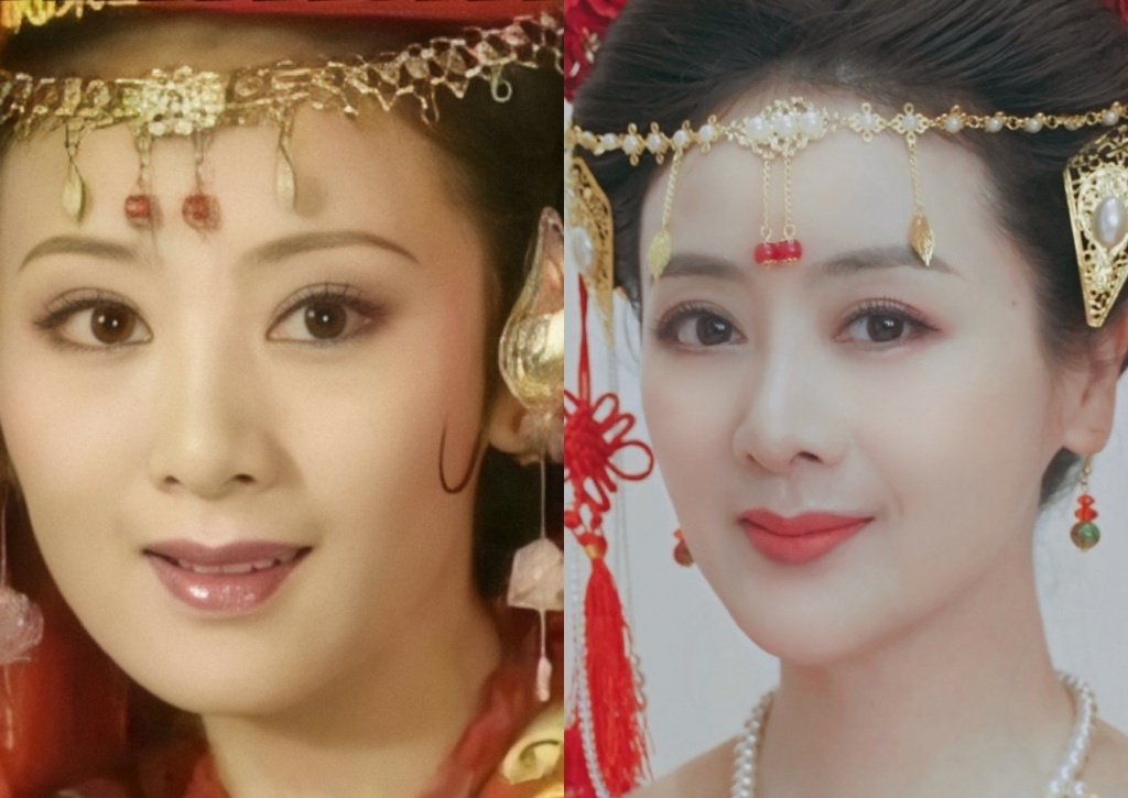 40 years old of Li Lin play the part of Du Bing wild goose again, 20 years Yan Zhiji did not change originally, ancient costume beauty just is true aspic age