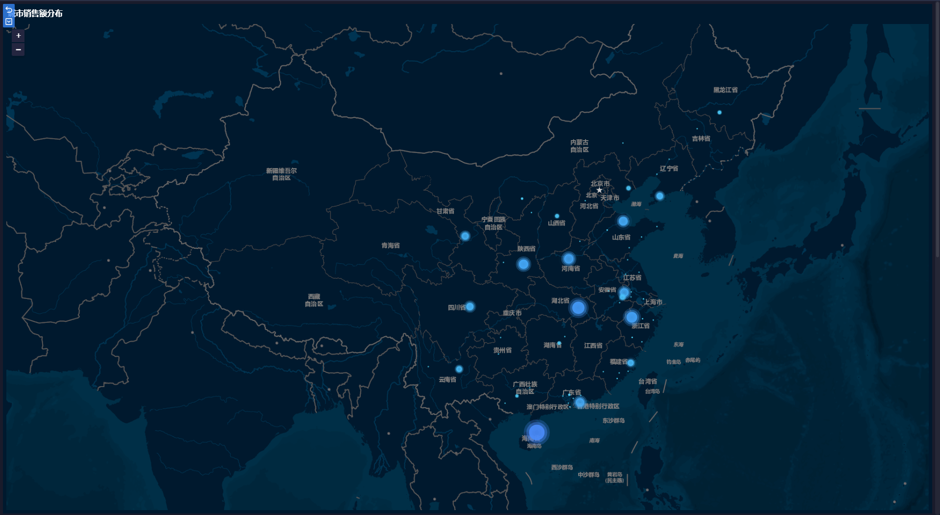 五种高大上的可视化地图，10分钟快速上手，一个代码都不用敲