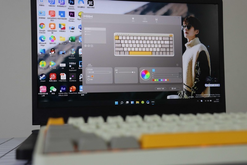 化繁为简-米物K19三模机械68键键盘体验