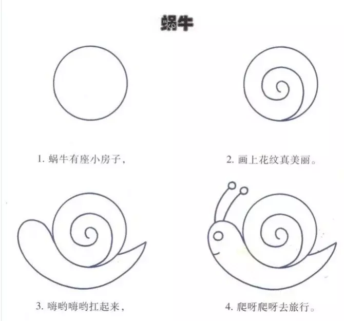 幼儿园简笔画教程大全（100种）