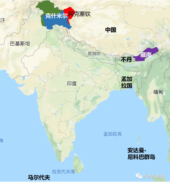 坦克压境，对峙升级，为什么印度对中国领土有这么深的“执念”？