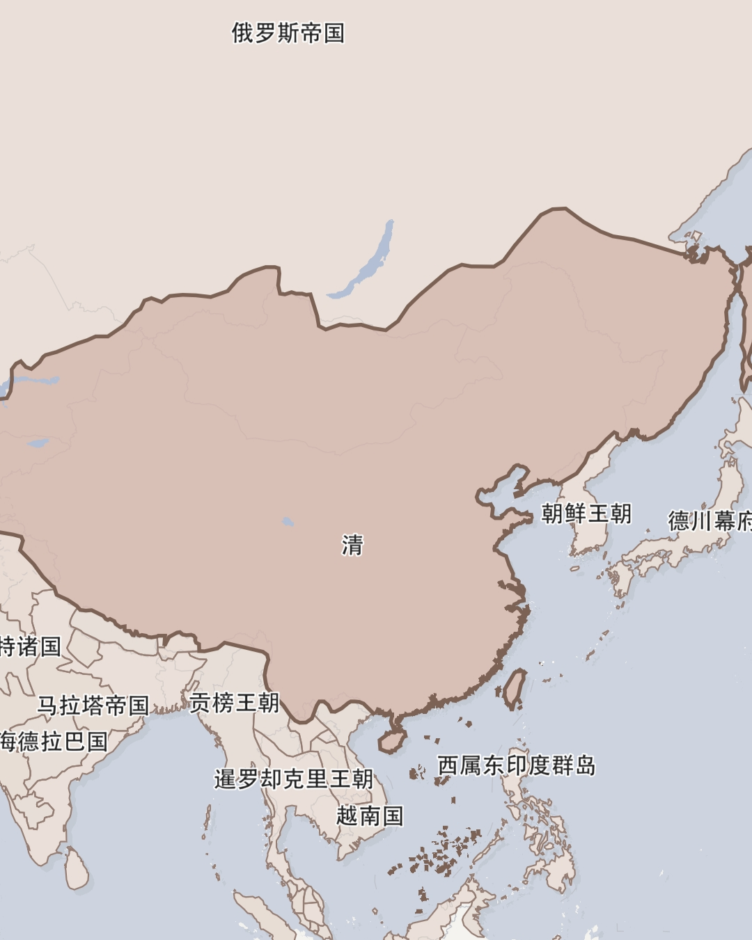 中国历史上十大帝国，秦汉、隋唐是两次巅峰，元清疆域最大