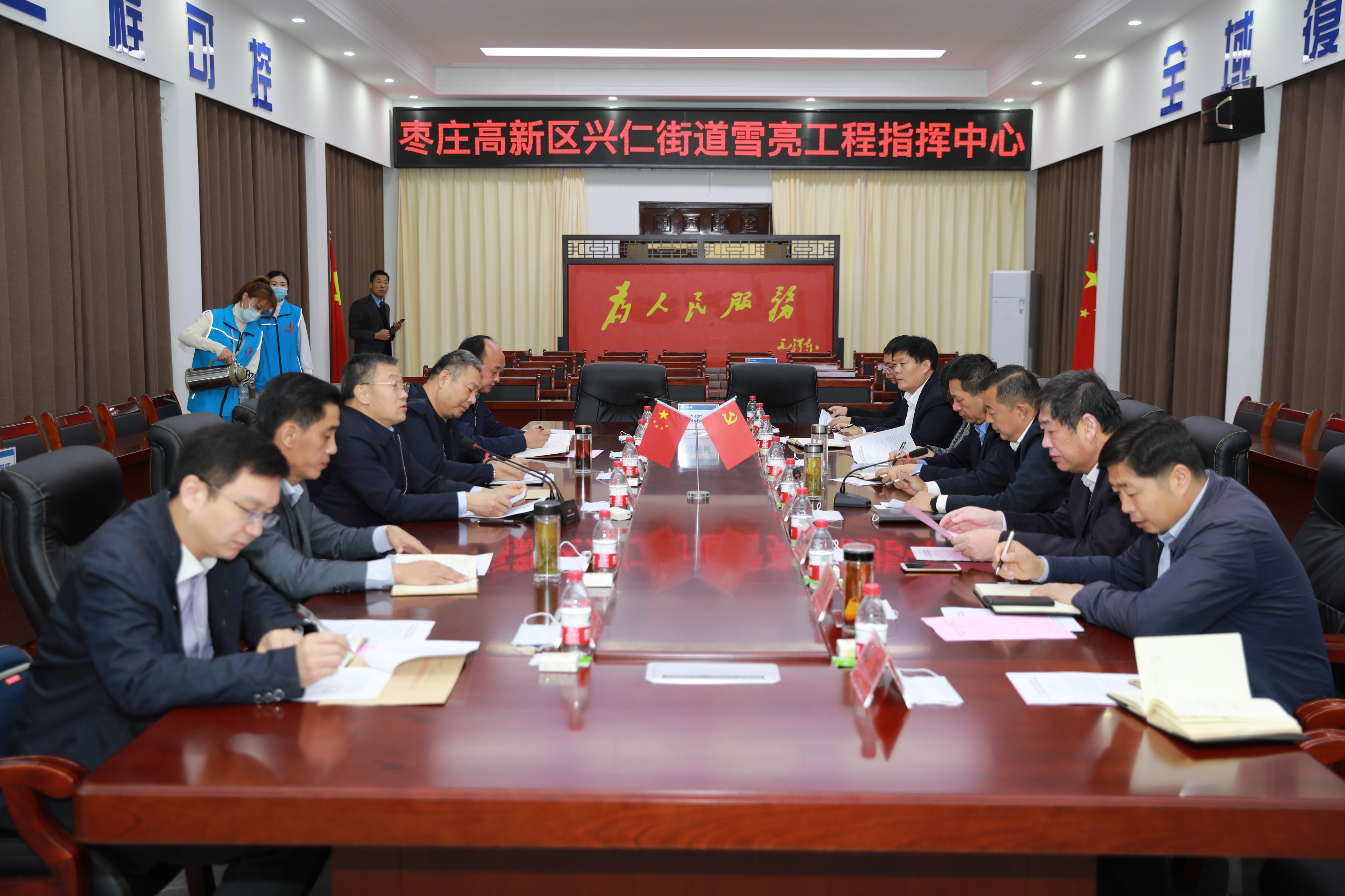 【法治动态】于良带领督察组到薛城区和高新区进行法治建设督察和“七五”普法检查验收