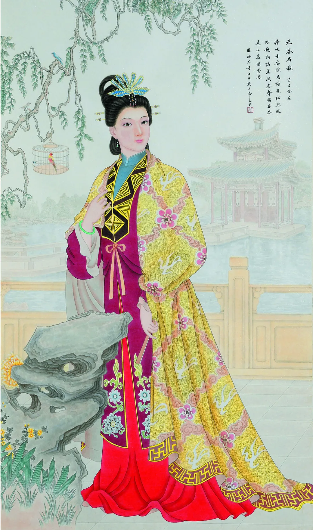 意正笔工凛风神——工笔国画家李吉会作品鉴赏