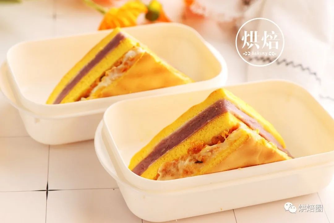 滿滿餡料集結所有好吃元素的虎皮芋泥三明治想不好吃都難