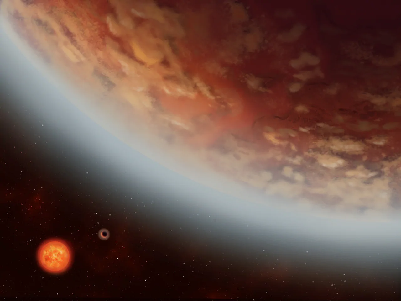 如何让一颗行星长出大气层？41光年外，系外行星熔岩露了一手