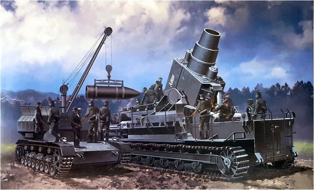 造火炮,德国人称第二,没人敢称第一:卡尔超重型自行臼炮全史