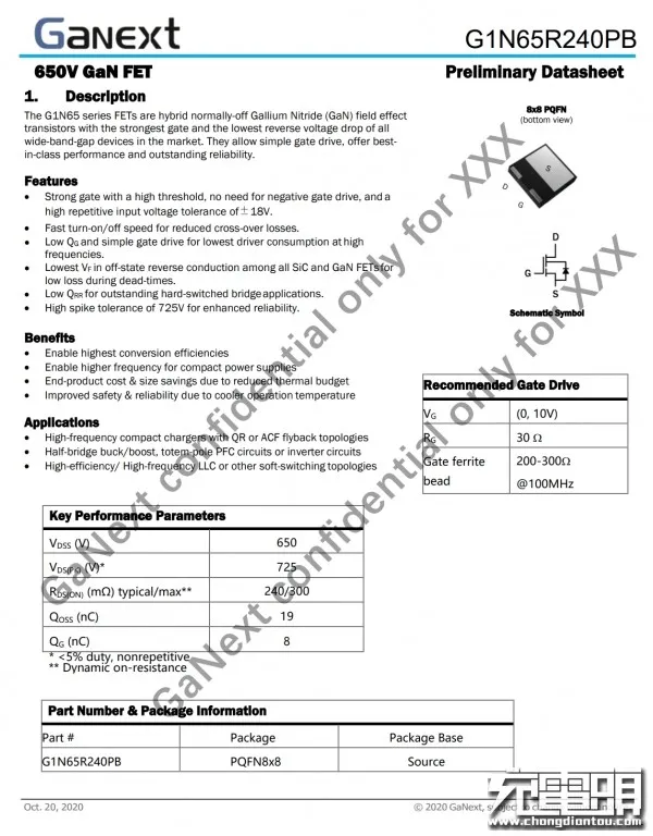 加油中国芯！拆解一款国产GaN器件的65W氮化镓快充