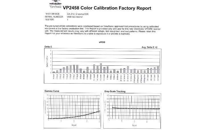 优派 VP2458显示器试用 搭载 100% sRGB 色域IPS 面板