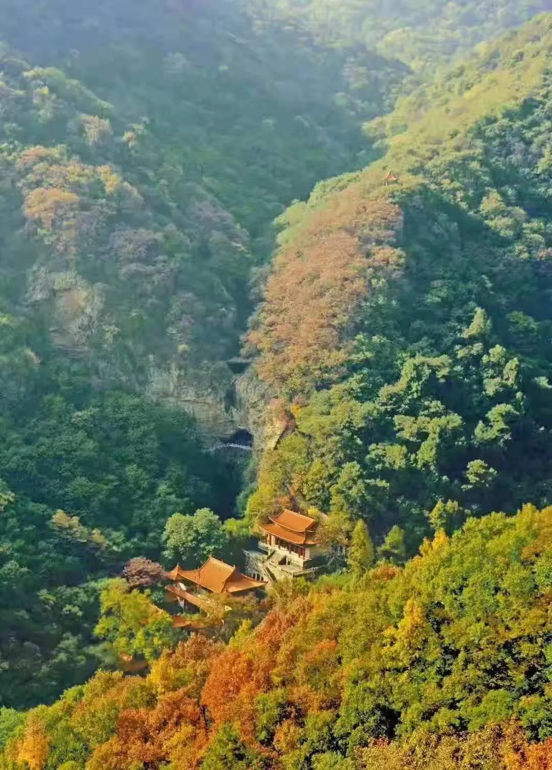 浙江台州桐柏山图片