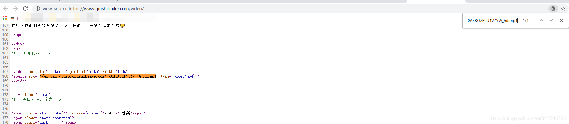 Python批量爬取糗事百科短視頻，有意思的視頻還是蠻多的