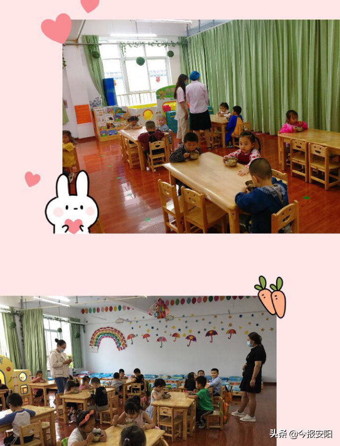 品味幼儿园美食——安阳林州兴林幼儿园陪餐活动