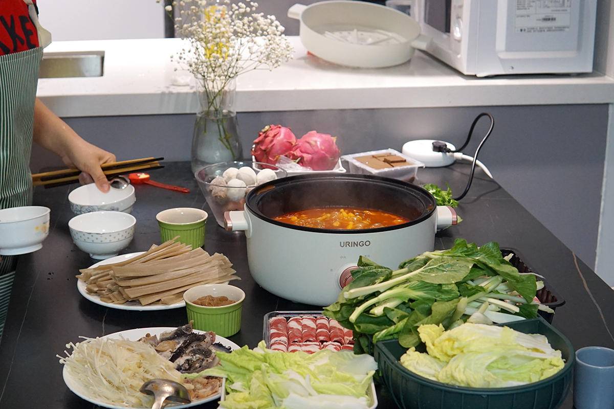 冬日里暖心暖胃的小火锅，来自七彩叮当电煮锅