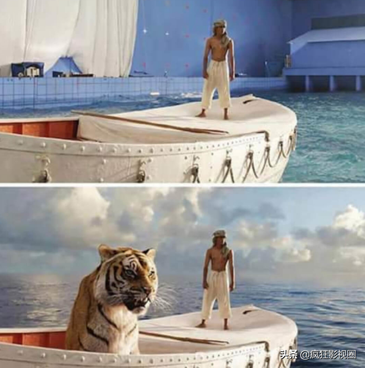 好莱坞大片的真实幕后画面，拍摄现场要多尴尬有多尴尬