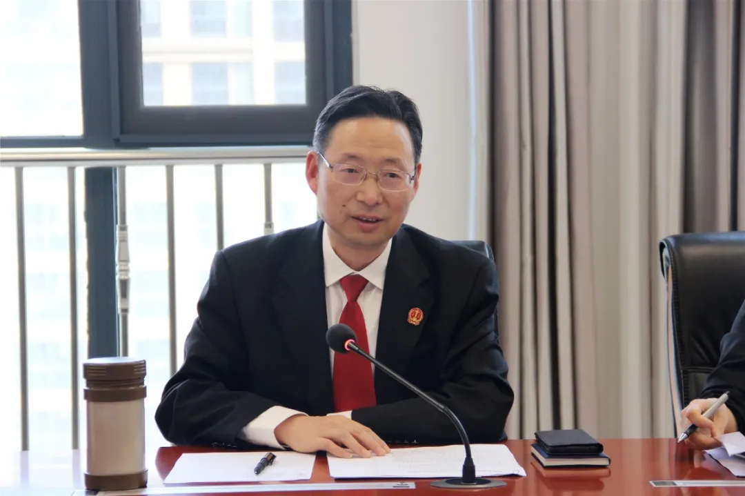 教育整顿信阳在行动丨信阳中院行装处和服务中心联合党支部召开政法队伍教育整顿专题组织生活会