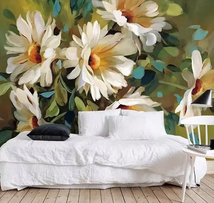 这种风格的墙绘真的很美，你家缺面什么风格的墙绘？