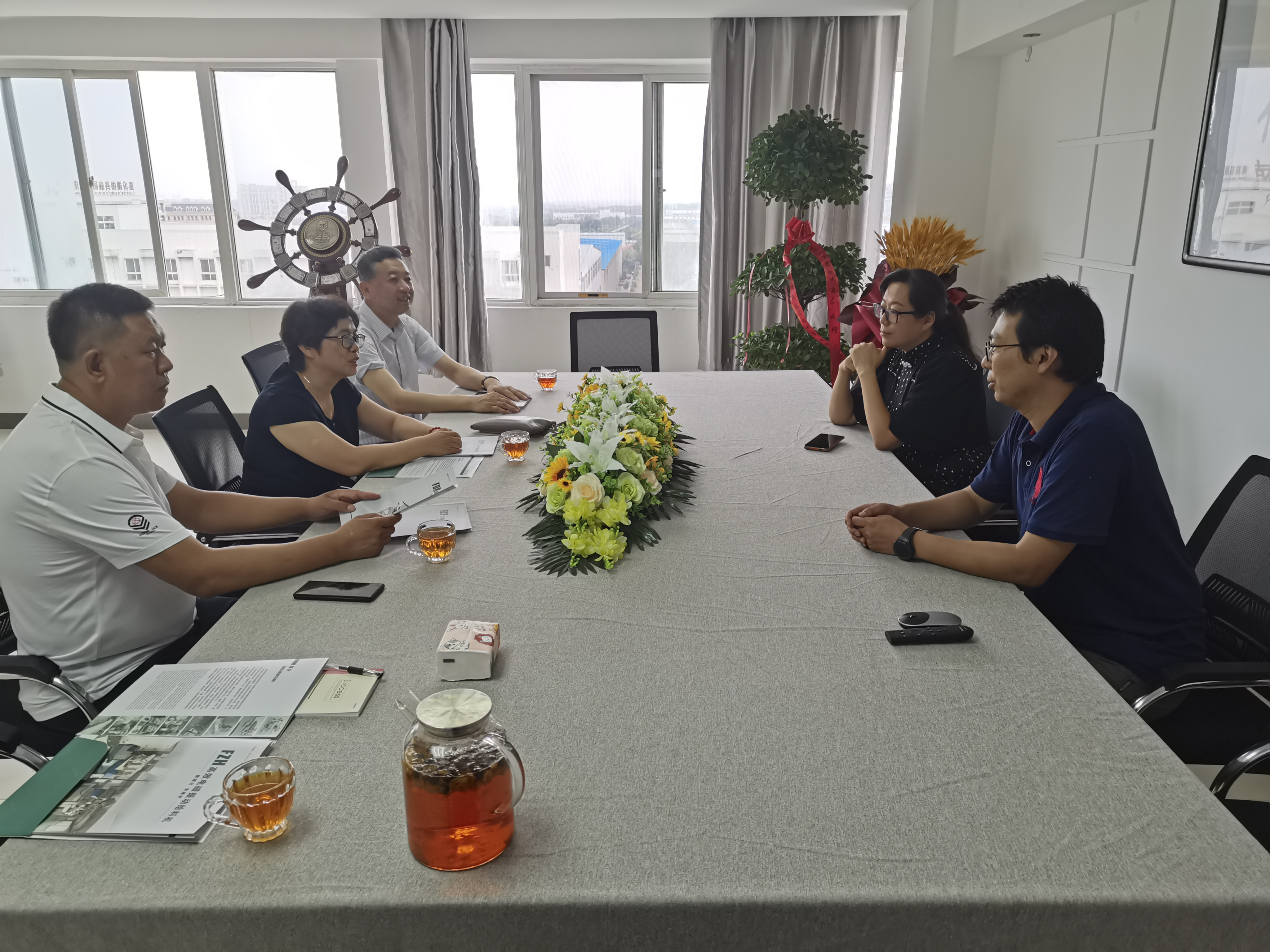 秦皇岛市侨联深入侨企走访调研